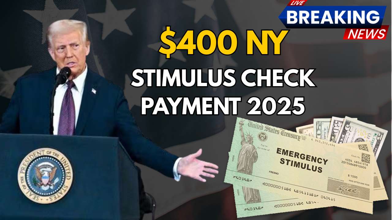 $400 NY Stimulus Check Payment 2025