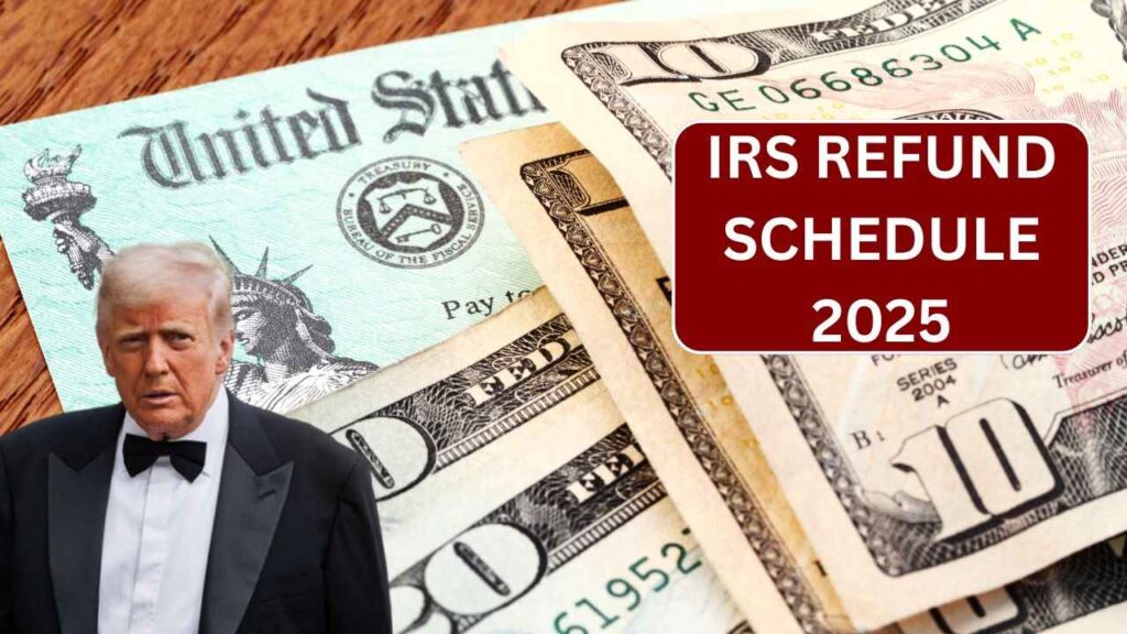 IRS Refund Schedule 2025, check My Refund Status
