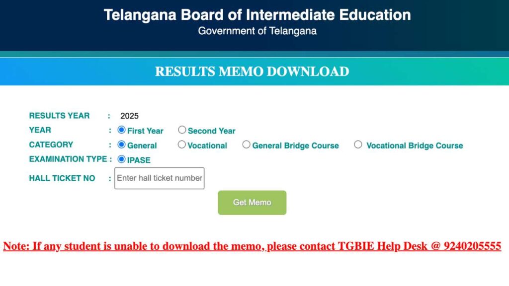 TS Inter Supplementary Result 2025