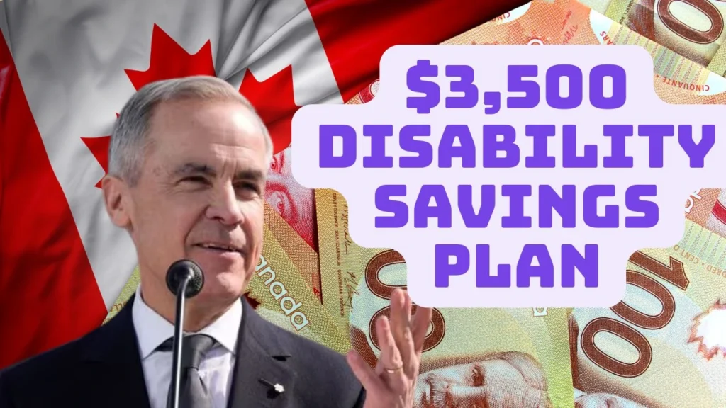 ⁠$3,500 Disability Savings Plan July 2025