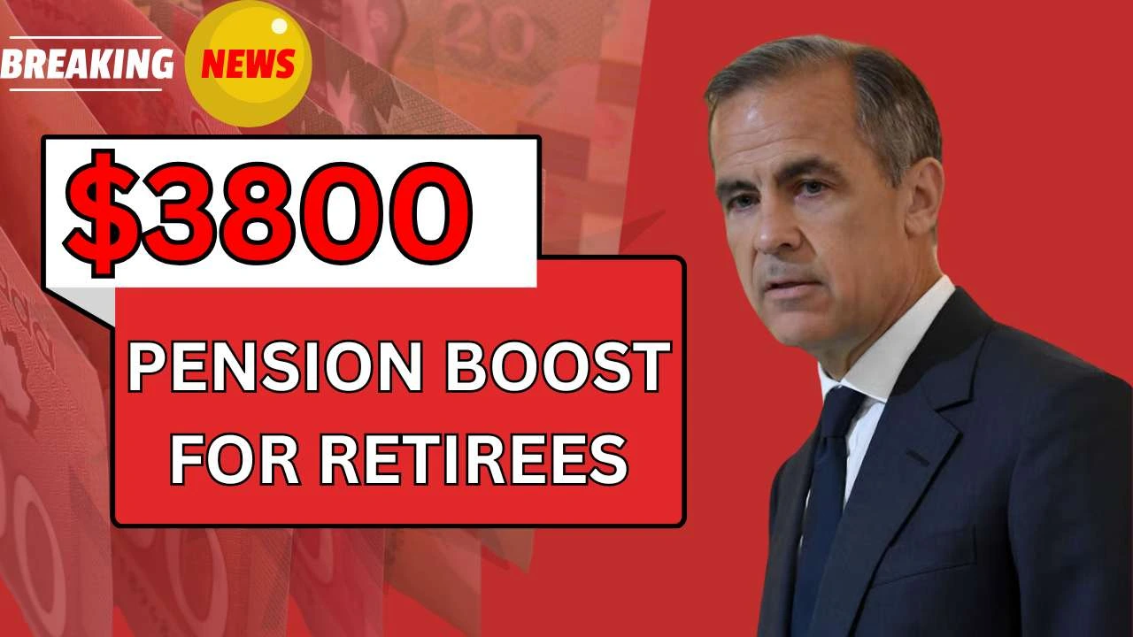 $3800 Pension Boost For Retirees In Canada