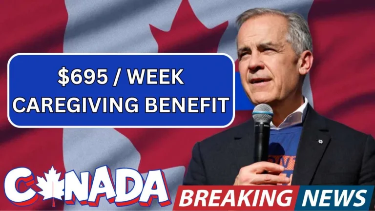 $695/Week Caregiving Benefits By CRA